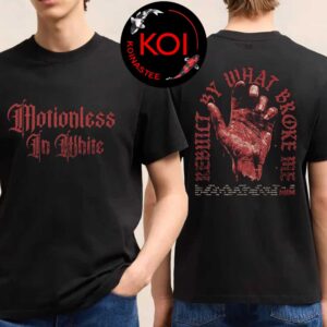 Motionless In White Decades Dark Album Rebuilt By Two Sided T Shirt