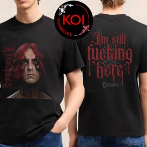 Motionless In White Decades Dark Album Vinny Cover I’m Still Here Two Sided T-Shirt