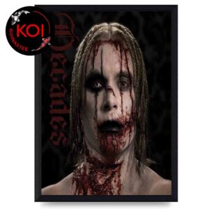 Motionless In White Justin Decades Album Cover Home Decor Poster Canvas