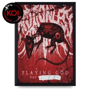 Motionless In White Playing God Home Decor Poster Canvas