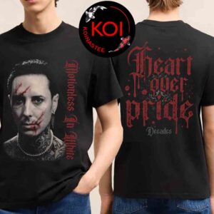 Motionless In White Ricky Decades Album Two Sided T-Shirt