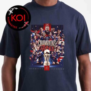 Paris Saint Germain 2026 Ligue 1 Winners Champions De France Classic T-Shirt