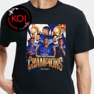 Paris Saint Germain Wins Ligue 1 Championship 2026 Unisex T-Shirt