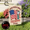 Peanuts Snoopy 250th Anniversary Fourth Of July 1776 2026 Outdoor Decor Garden Flag