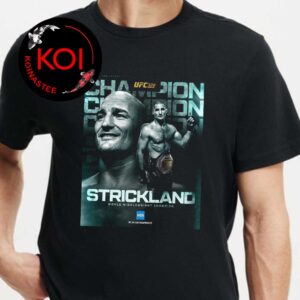 Sean Strickland 2026 World Middleweight Champion UFC 328 Unisex T-Shirt