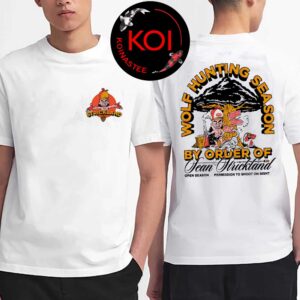 Sean Strickland x Full Violence 2026 Wolf Hunting Season By Order Two Sided T-Shirt