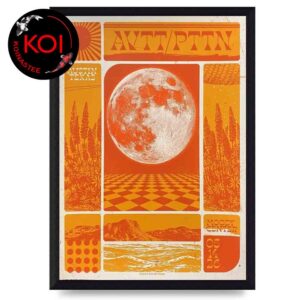 The Avett Brothers Moody Center 2026 Austin TX 14th May Home Decor Poster Canvas