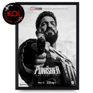 The Puinsher One Last Kill 2026 Marvel Home Decor Poster Canvas