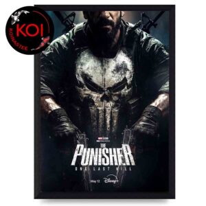 The Puinsher One Last Kill Movie 2026 Home Decor Poster Canvas