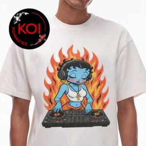 Third Eye Kingdom Betty Boop DJ Unisex T-Shirt