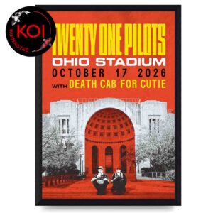 Twenty One Pilots Ohio Stadium 2026 17th October Home Decor Poster Canvas